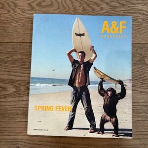 Vintage Abercrombie & Fitch Quarterly Spring 1999 Spring Fever Magazine Weber